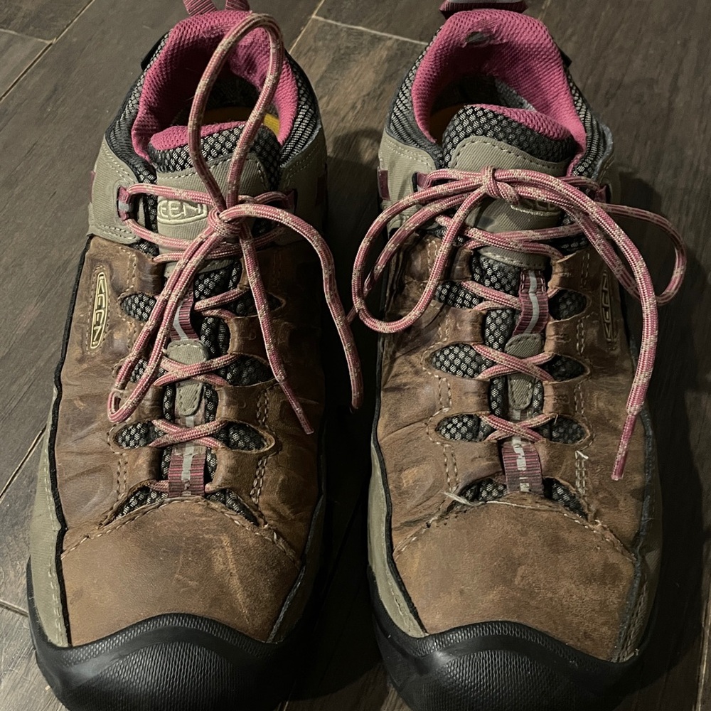 KEEN Women's Targhee III Waterproof Color Weiss Size 10w - Picture 3 of 7